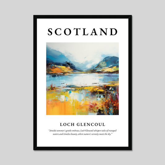 Poster of Loch Glencoul, Scotland.