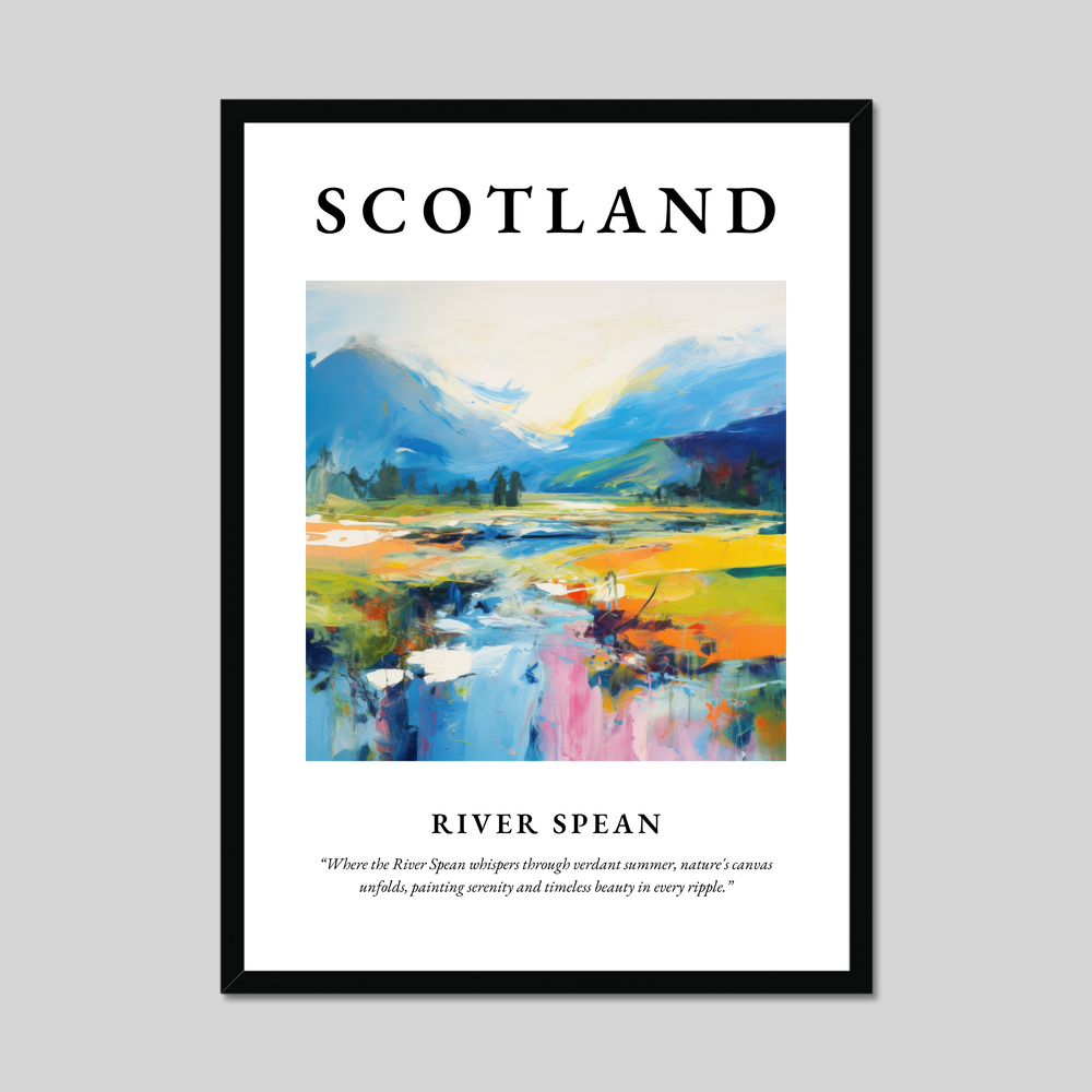 Poster of River Spean, Scotland.