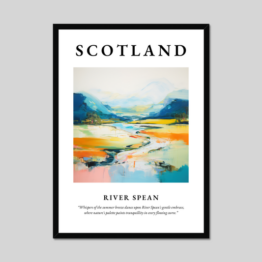 Poster of River Spean, Scotland.