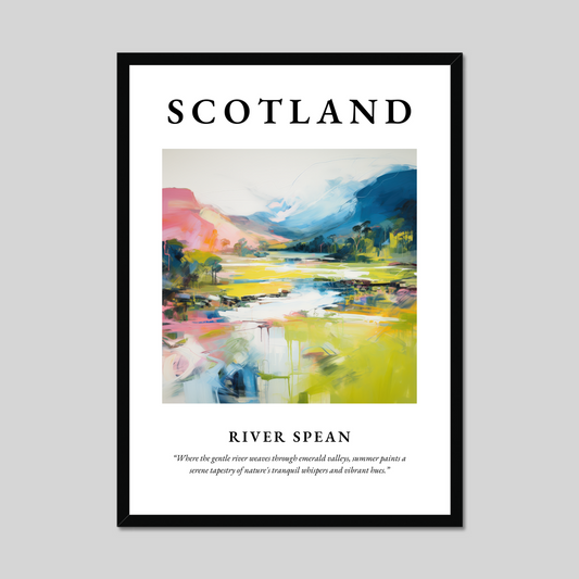 Poster of River Spean, Scotland.