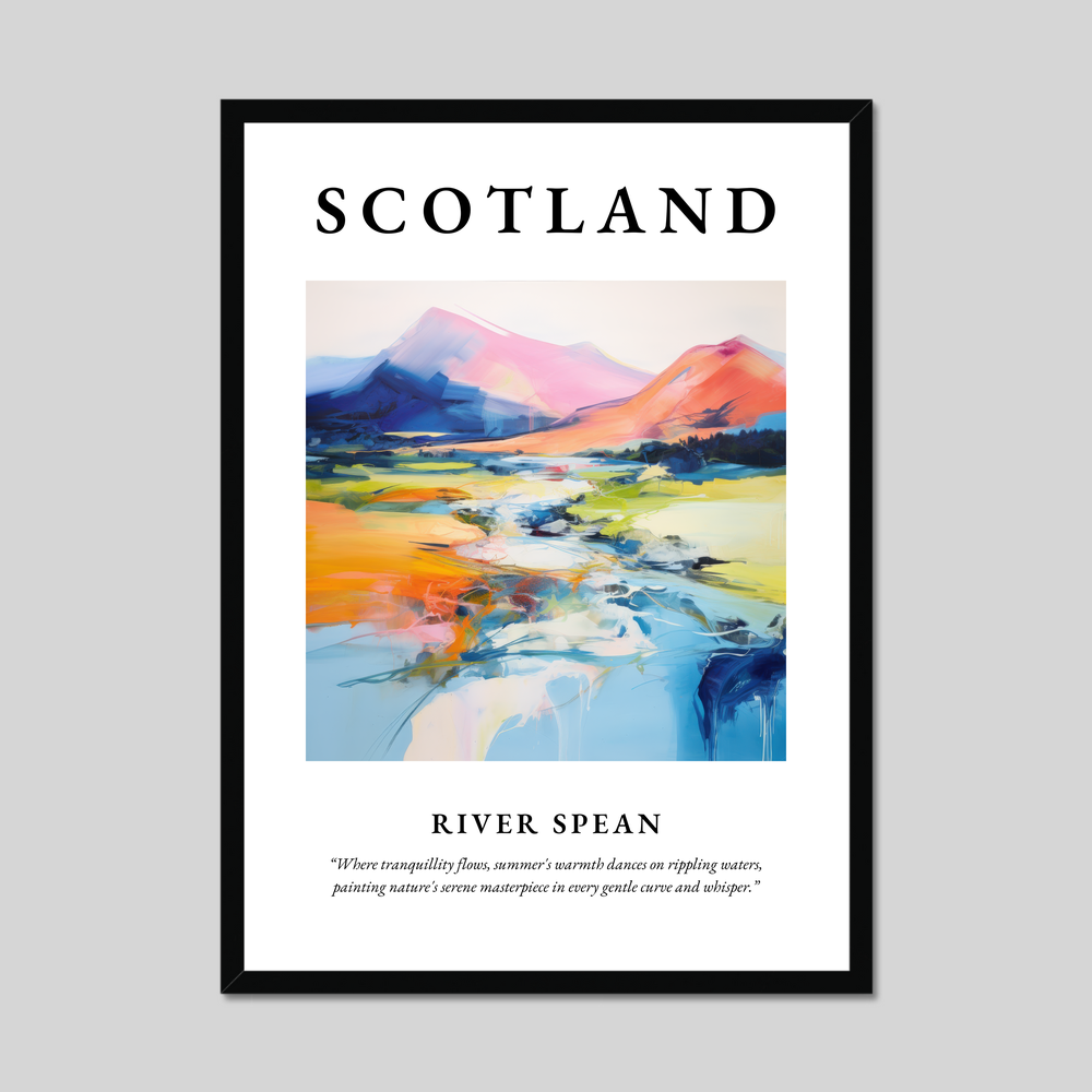 Poster of River Spean, Scotland.