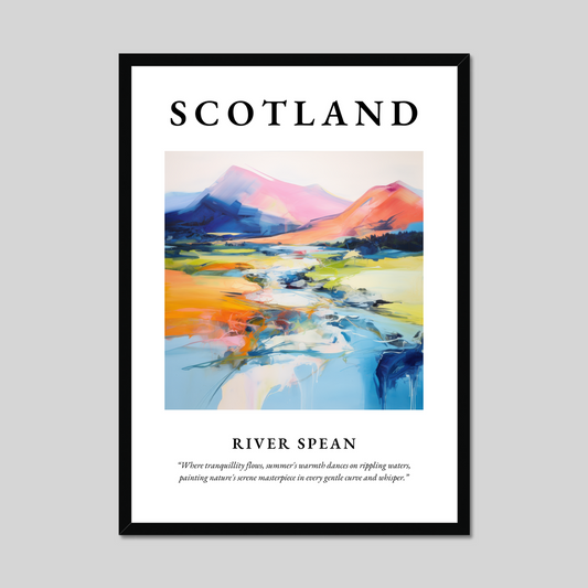 Poster of River Spean, Scotland.