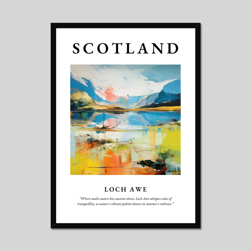 Poster of Loch Awe, Scotland.