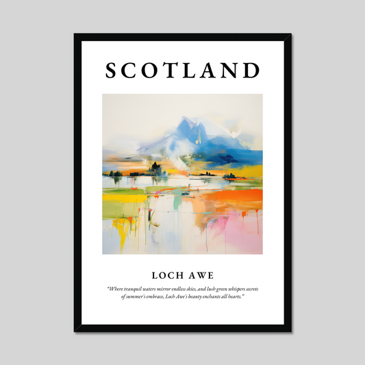 Poster of Loch Awe, Scotland.