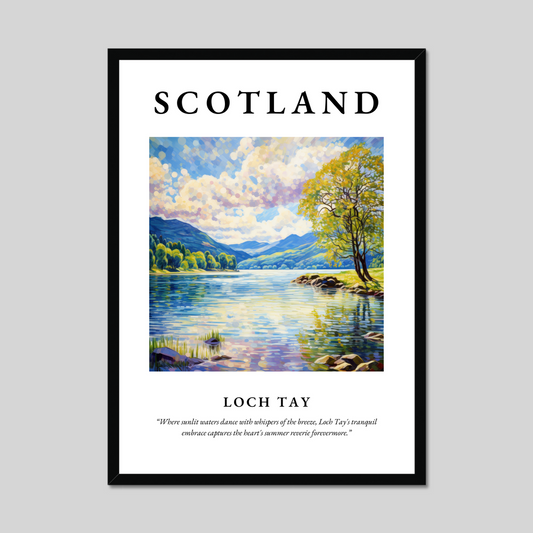 Poster of Loch Tay, Scotland.