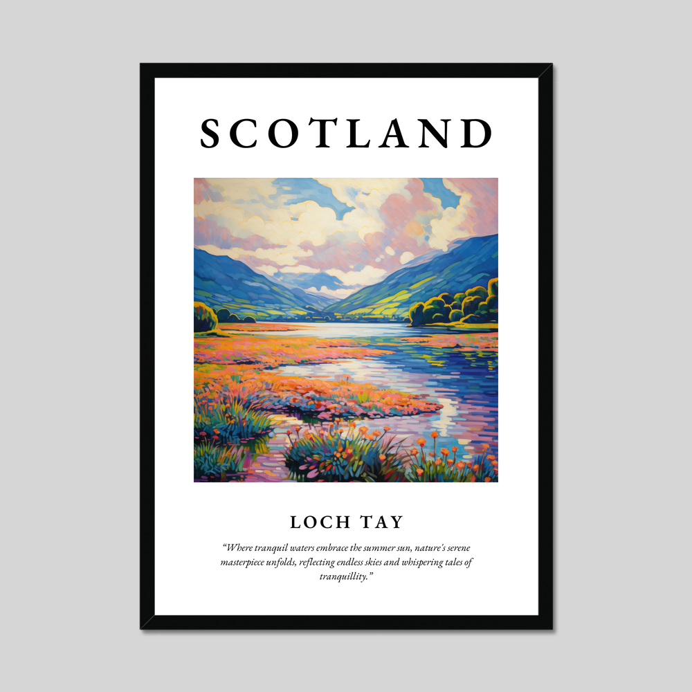 Poster of Loch Tay, Scotland.