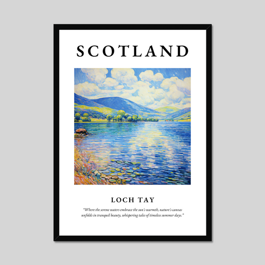 Poster of Loch Tay, Scotland.