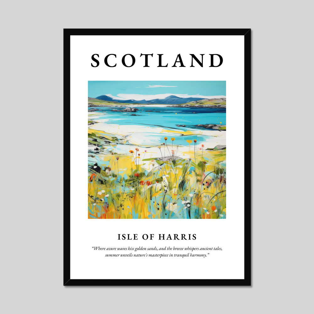 Poster of Isle of Harris, Scotland.