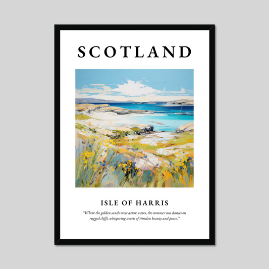 Poster of Isle of Harris, Scotland.