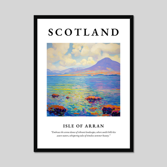 Poster of Isle of Arran, Scotland.