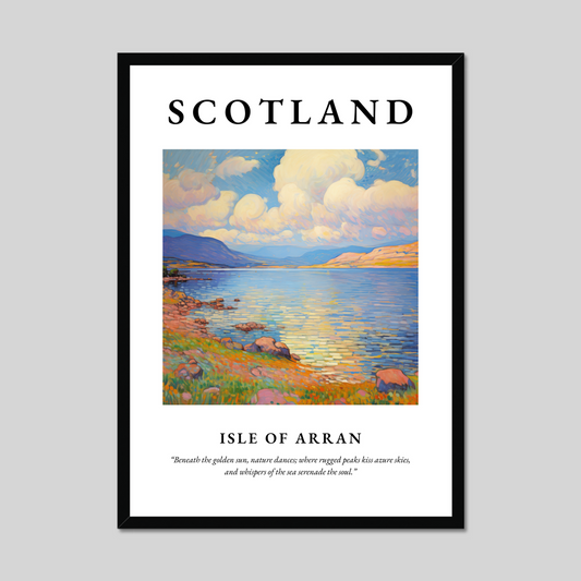 Poster of Isle of Arran, Scotland.