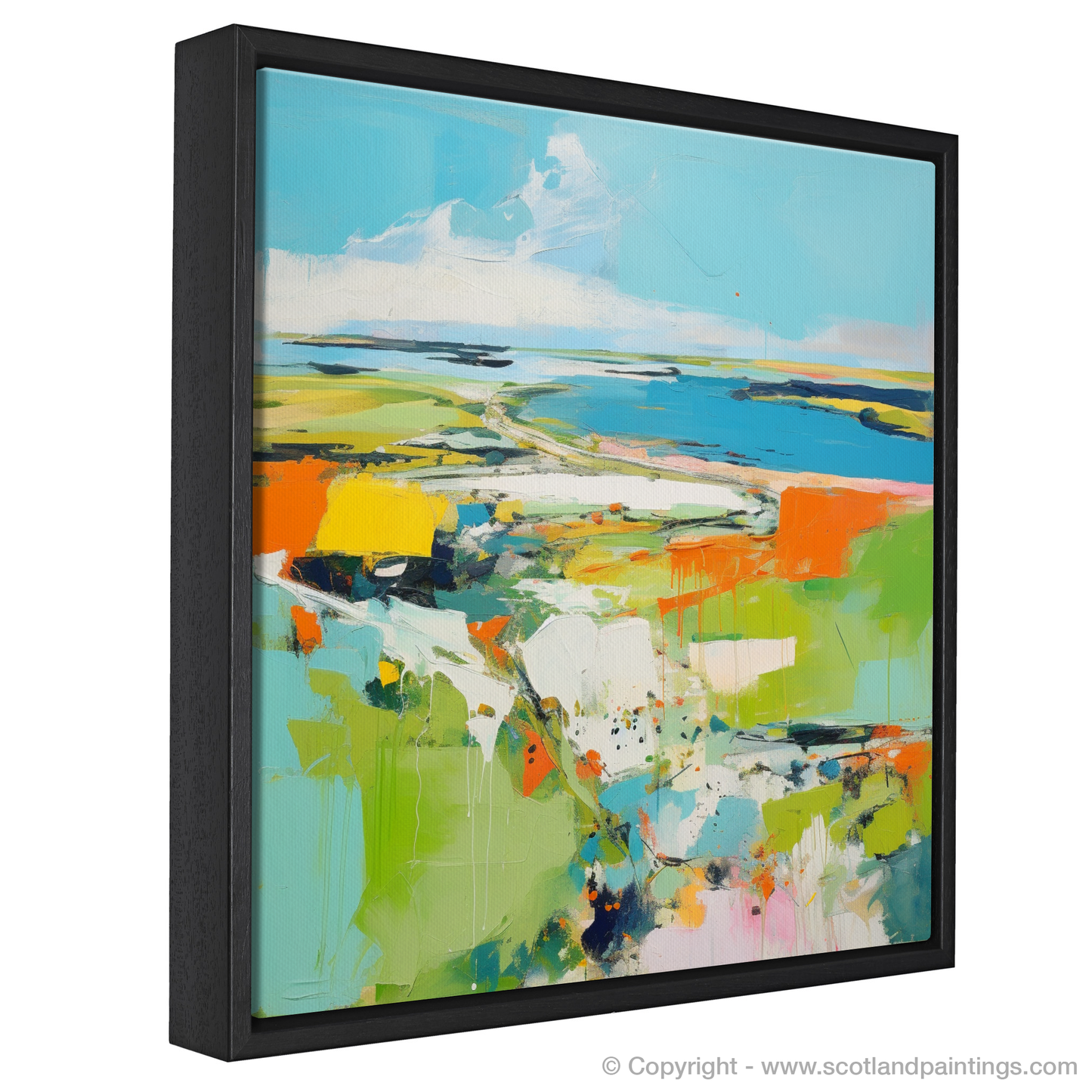 Painting and Art Print of Orkney, North of mainland Scotland in summer entitled "Orkney Summer Reverie".