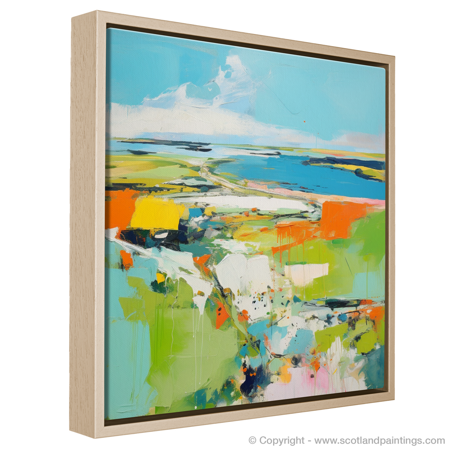 Painting and Art Print of Orkney, North of mainland Scotland in summer entitled "Orkney Summer Reverie".