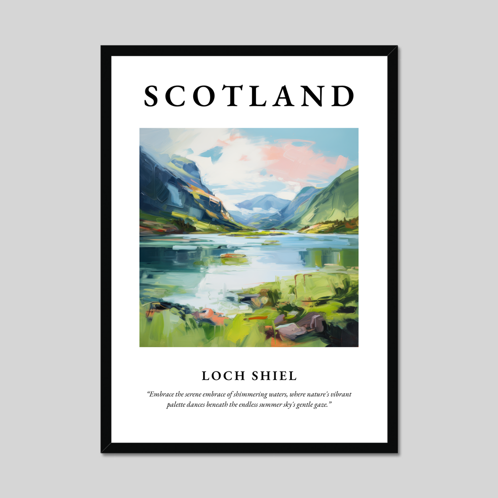 Poster of Loch Shiel, Scotland.