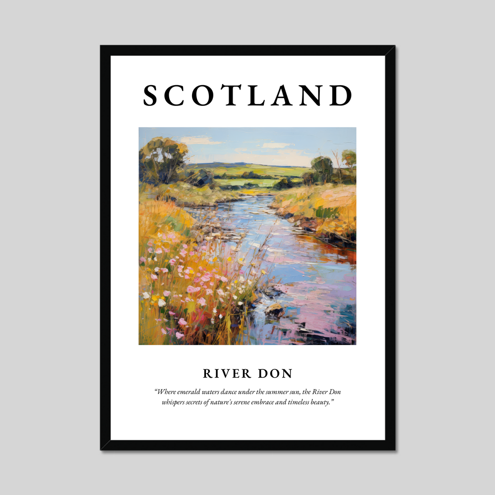 Poster of River Don, Scotland.