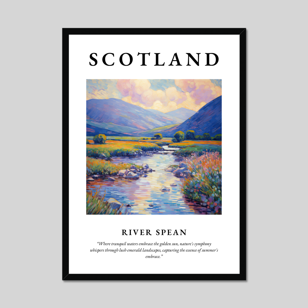 Poster of River Spean, Scotland.