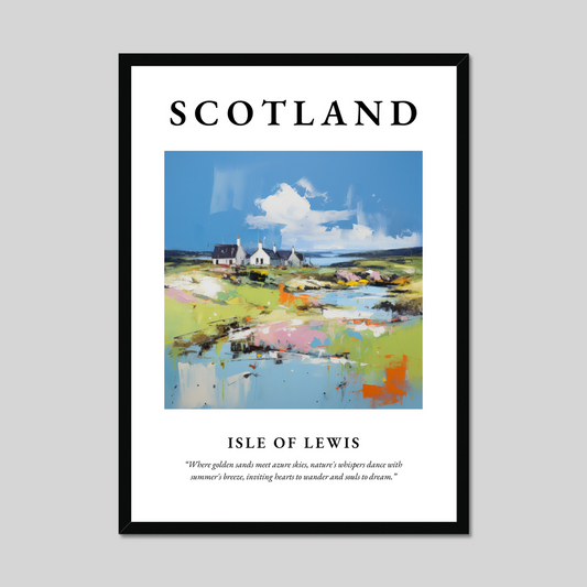 Poster of Isle of Lewis, Scotland.