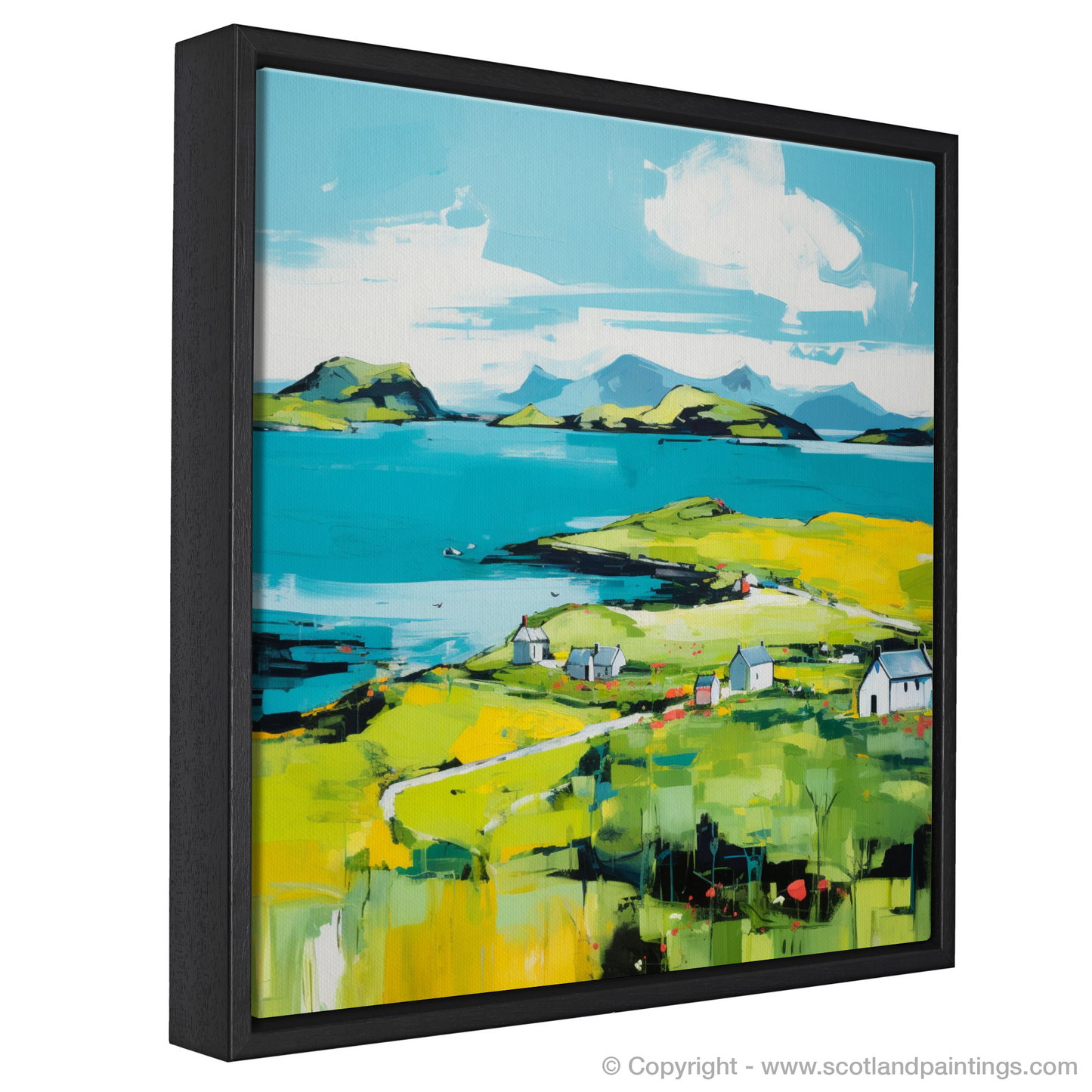 Isle of Raasay Summer Abstract