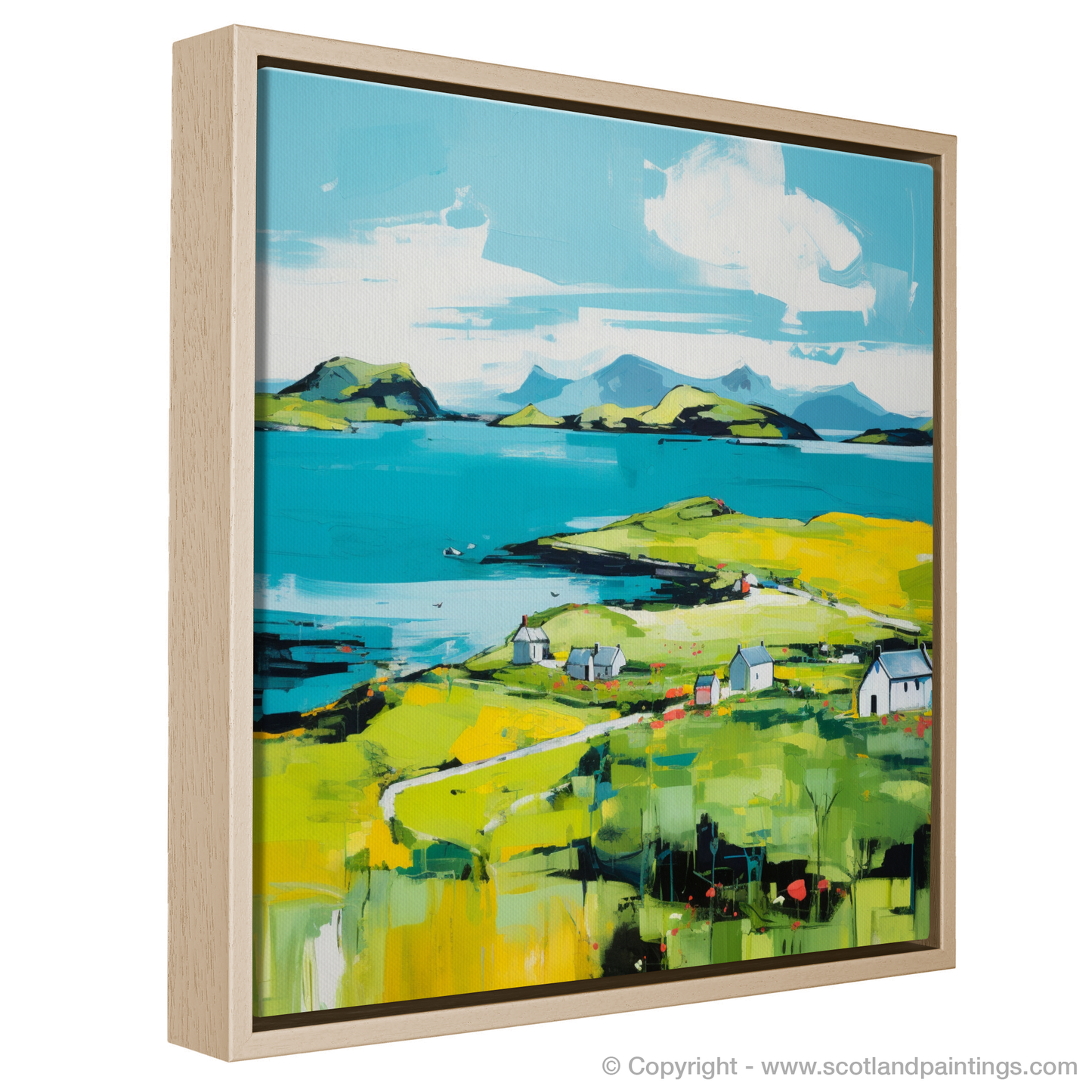 Isle of Raasay Summer Abstract