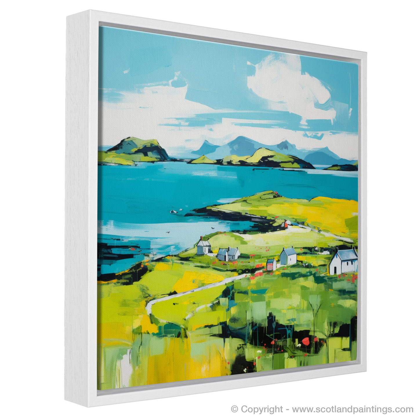 Isle of Raasay Summer Abstract