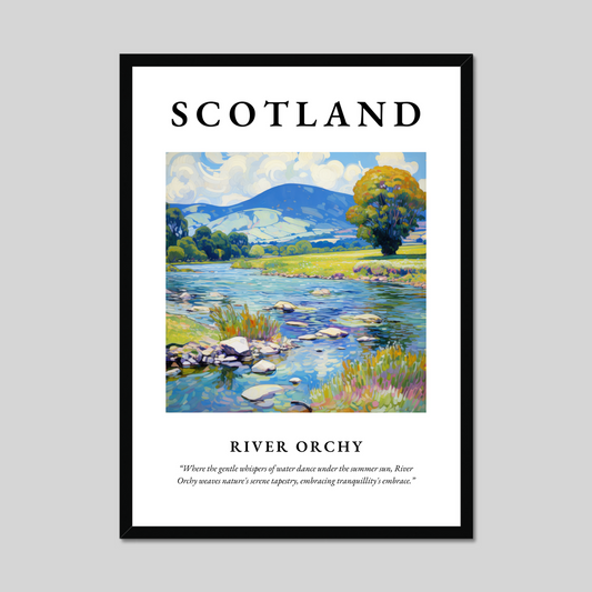 Poster of River Orchy, Scotland.