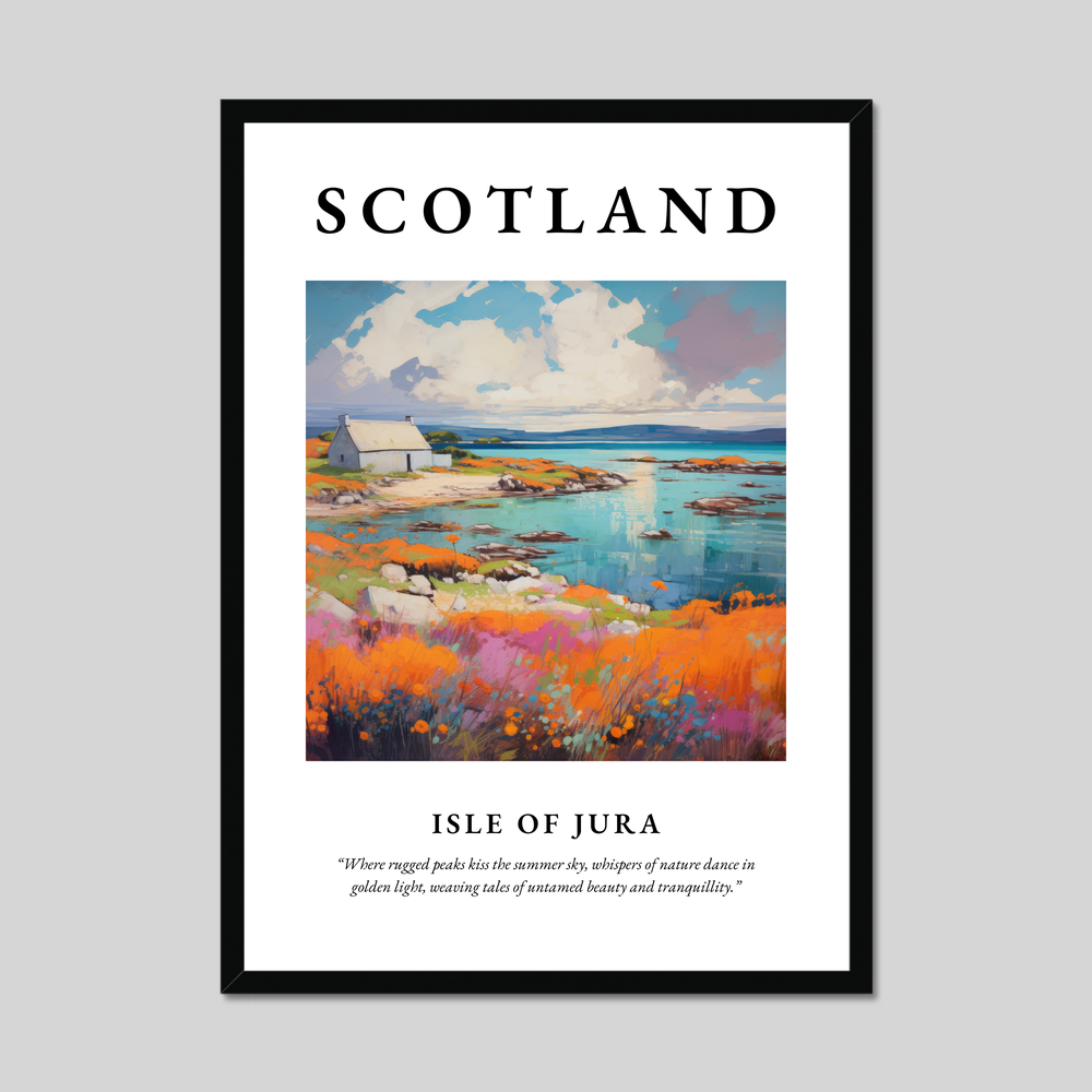 Poster of Isle of Jura, Scotland.