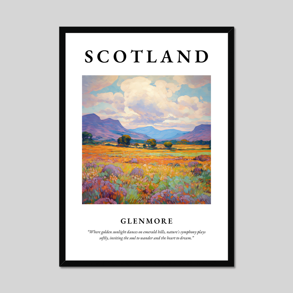 Poster of Glenmore, Scotland.