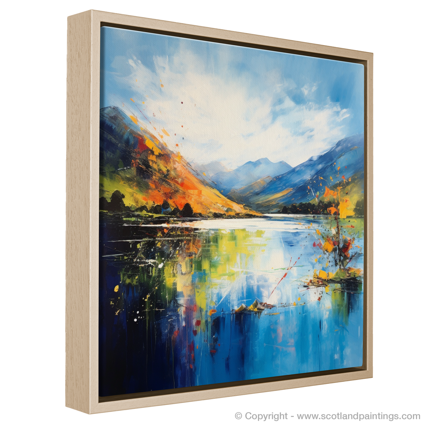 Summer Serenade: Abstract Loch Earn