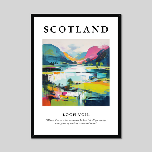 Poster of Loch Voil, Scotland.