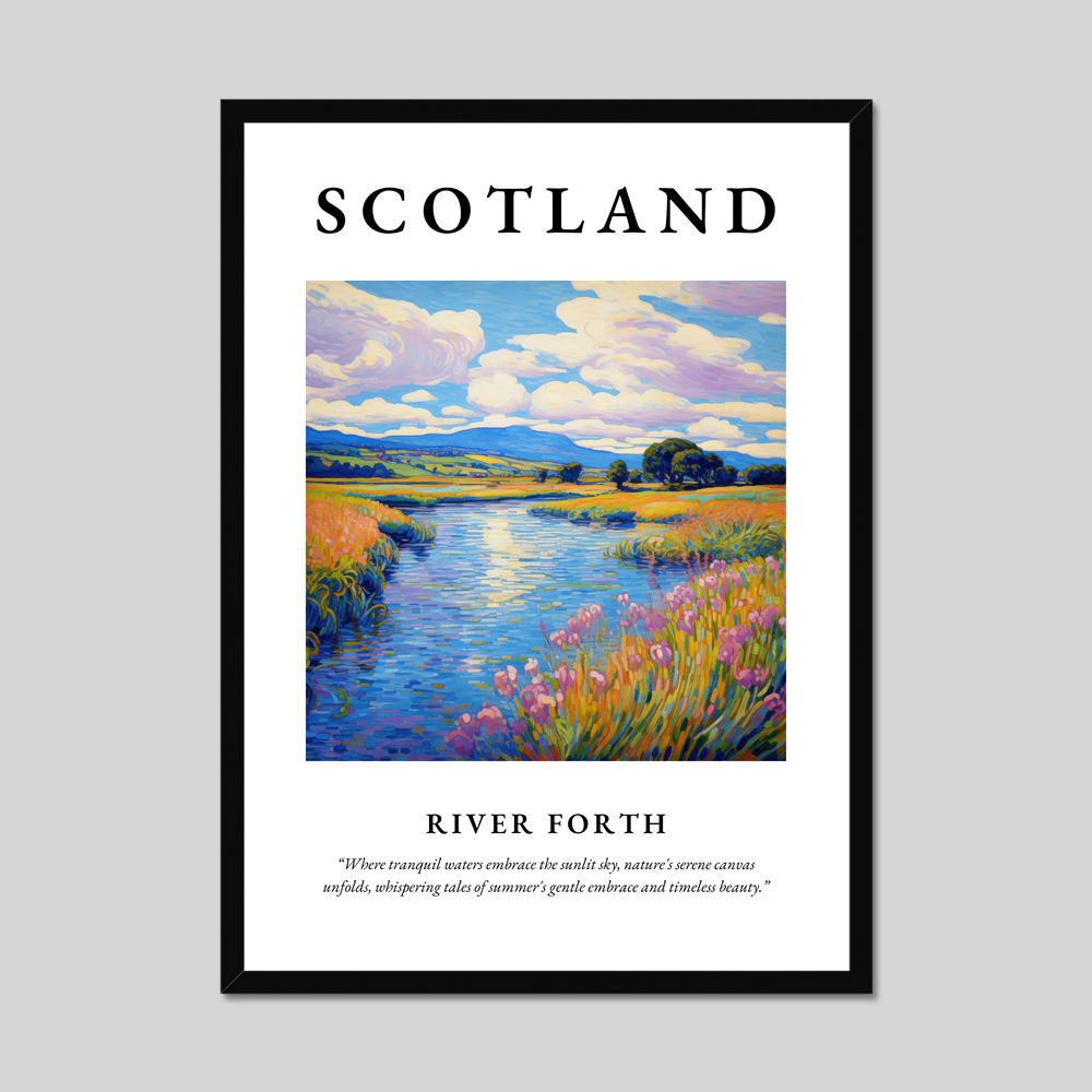 Poster of River Forth, Scotland.