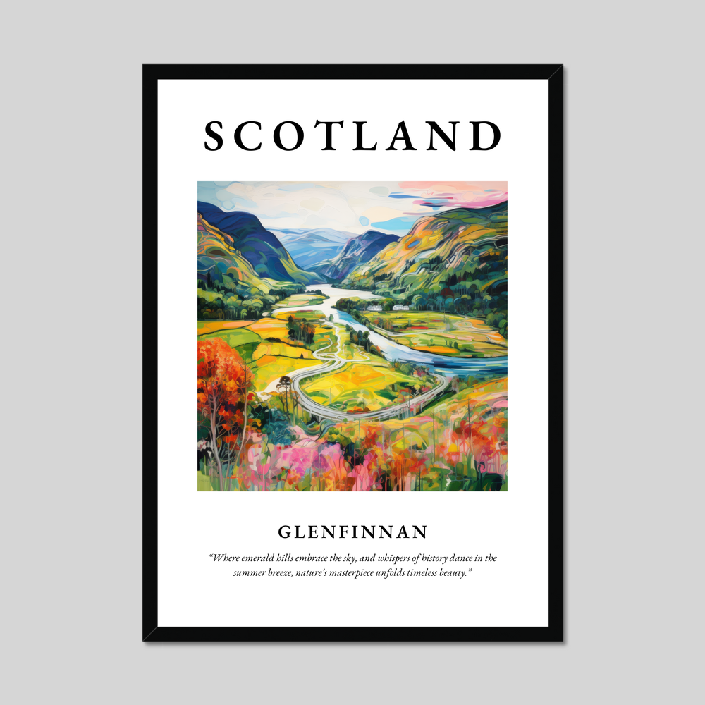 Poster of Glenfinnan, Scotland.