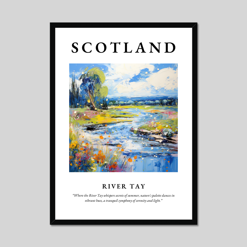 Poster of River Tay, Scotland.