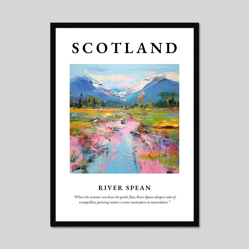 Poster of River Spean, Scotland.