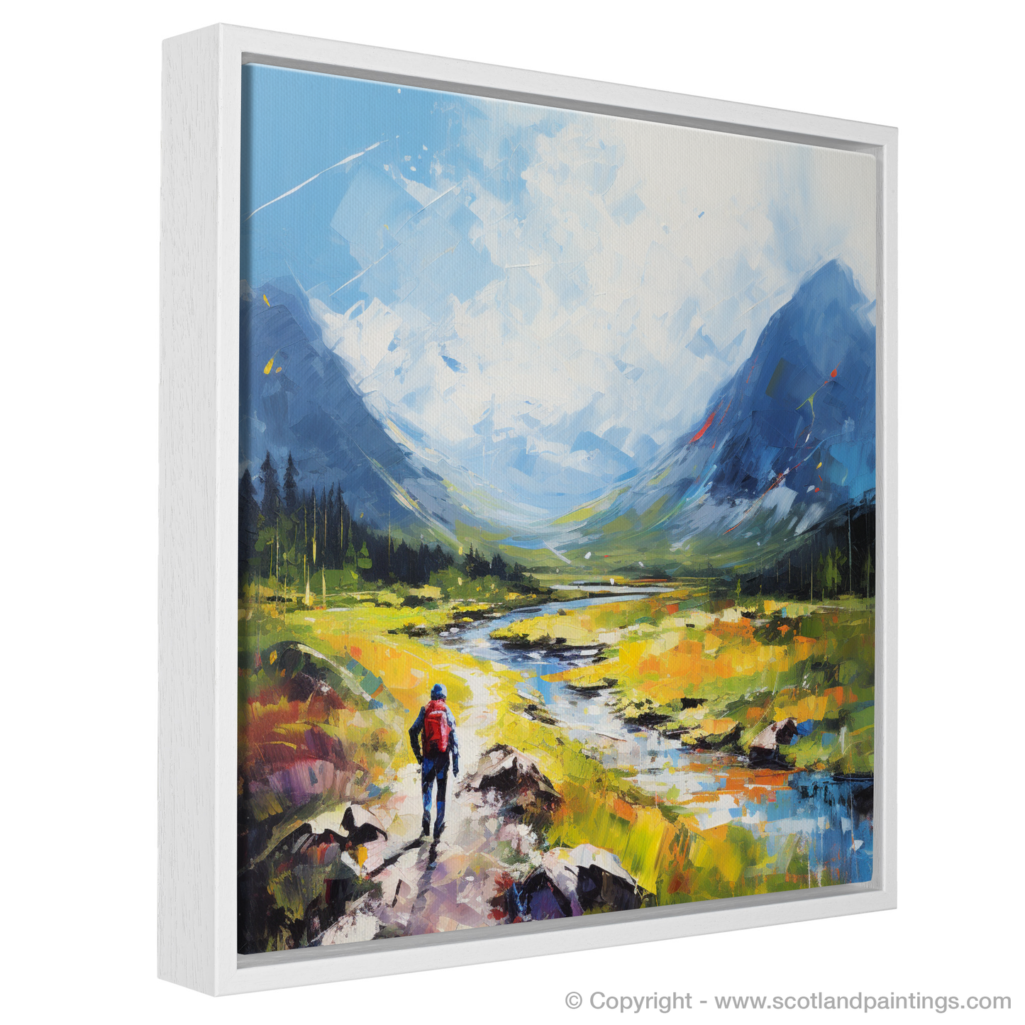 Summer Solitude in Glencoe: An Abstract Odyssey