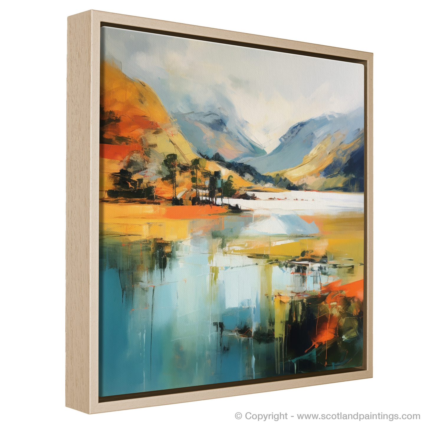 Highland Summer Dream: An Abstract Voyage through Loch Shiel