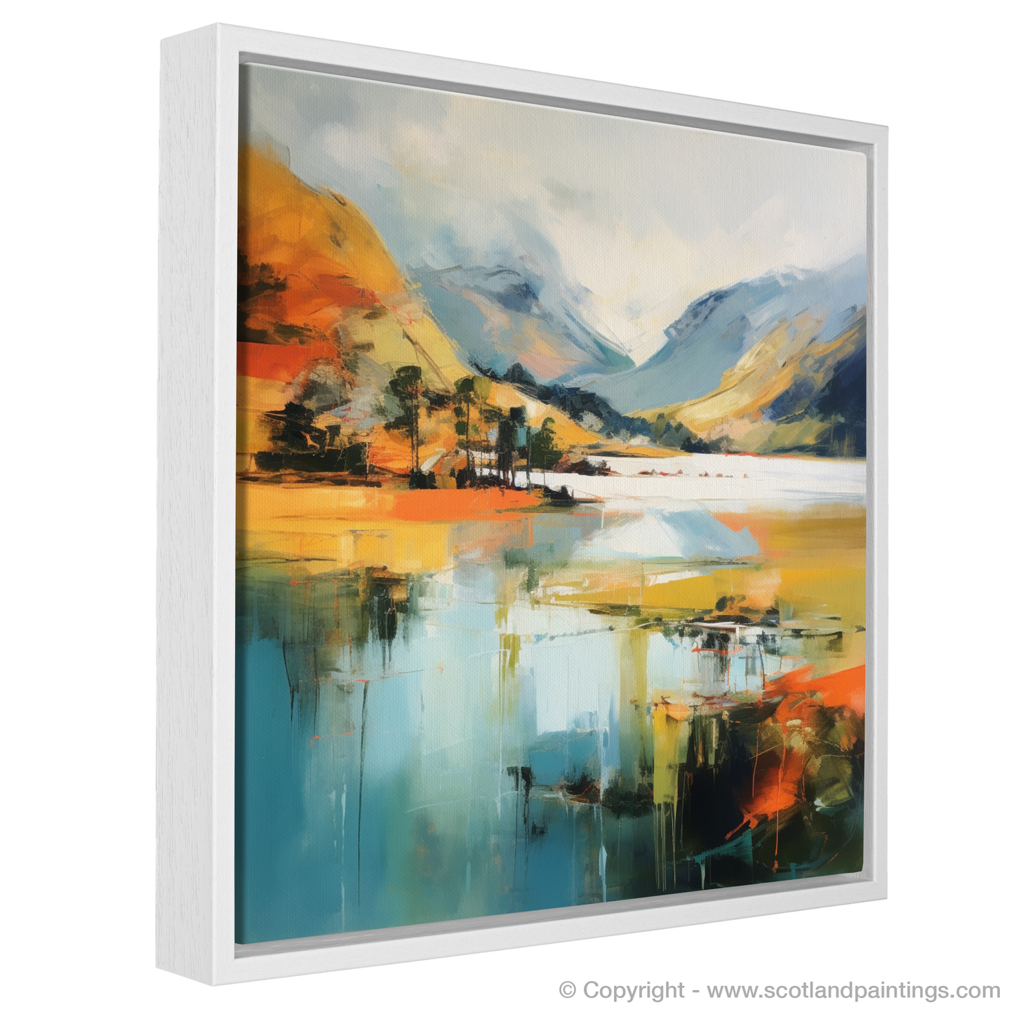 Highland Summer Dream: An Abstract Voyage through Loch Shiel