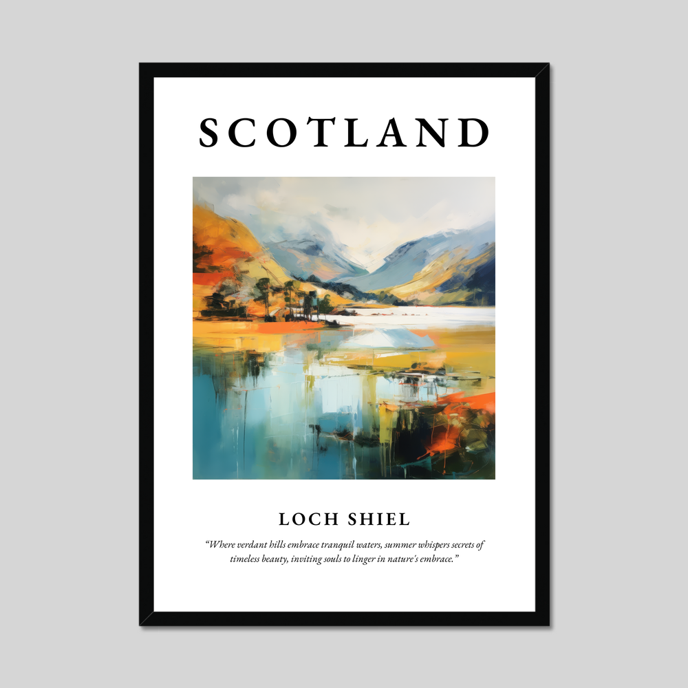 Poster of Loch Shiel, Scotland.