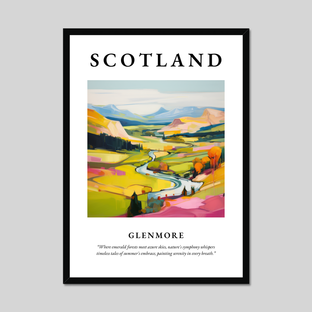 Poster of Glenmore, Scotland.