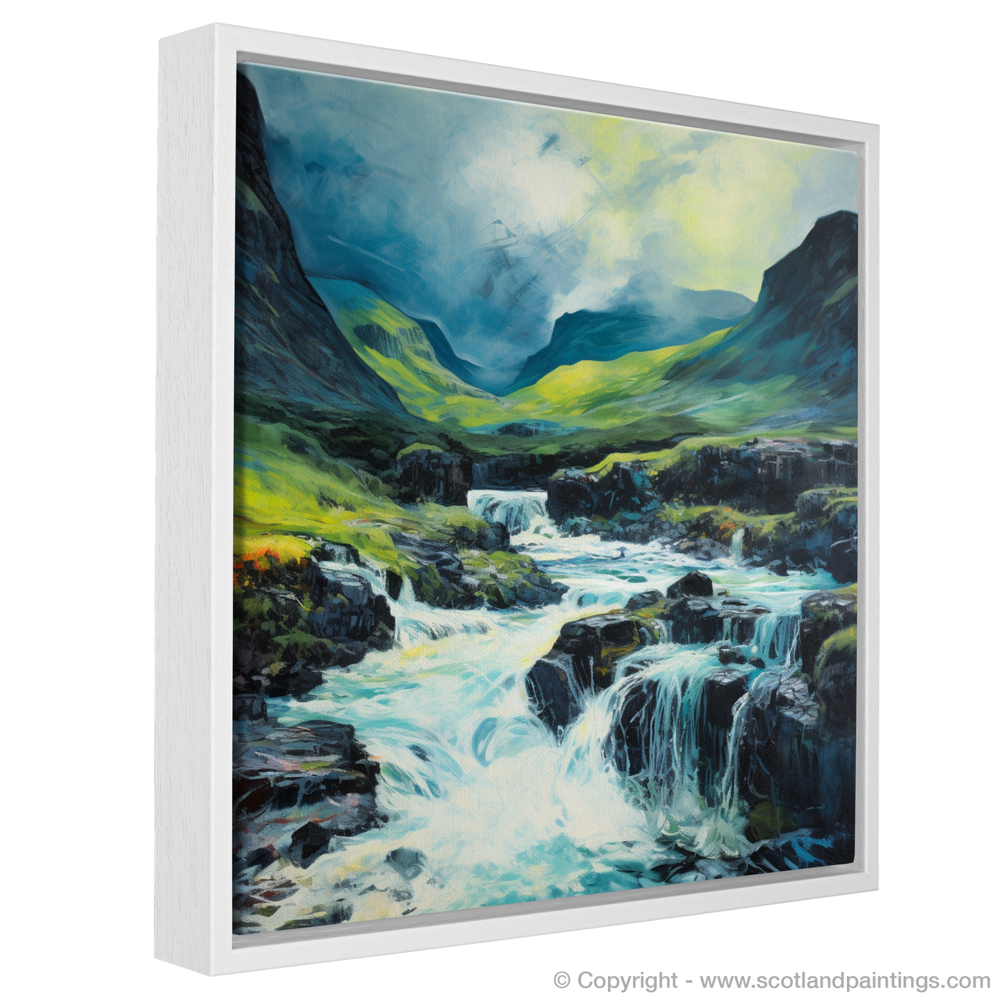 Storm over Fairy Pools: An Abstract Highland Dance