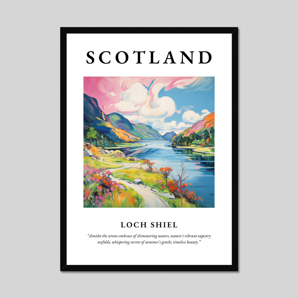 Poster of Loch Shiel, Scotland.