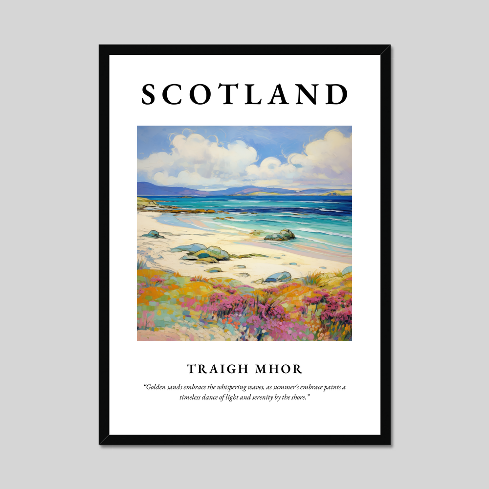 Poster of Traigh Mhor, Scotland.