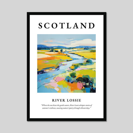 Poster of River Lossie, Scotland.