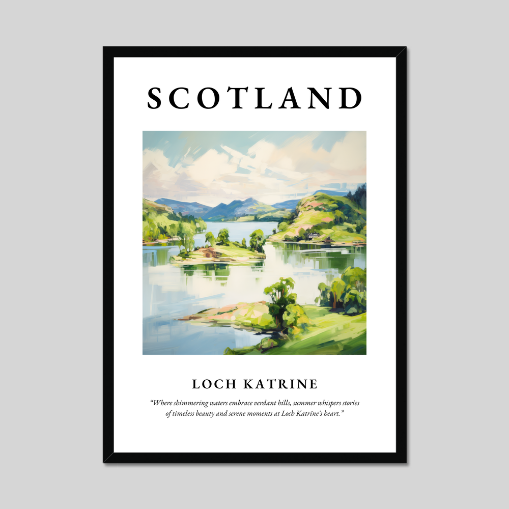 Poster of Loch Katrine, Scotland.