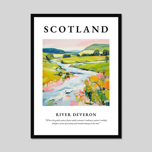 Poster of River Deveron, Scotland.