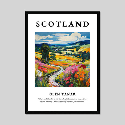 Poster of Glen Tanar, Scotland.