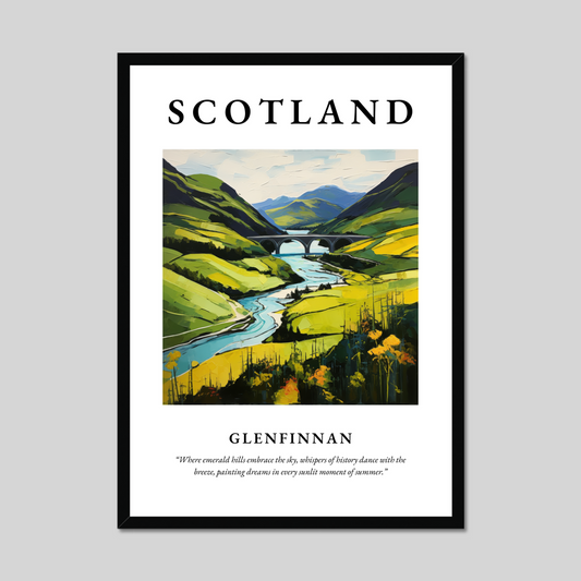 Poster of Glenfinnan, Scotland.