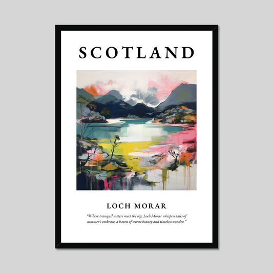 Poster of Loch Morar, Scotland.