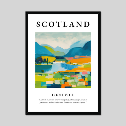 Poster of Loch Voil, Scotland.