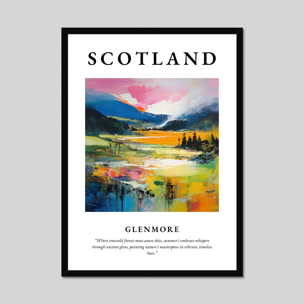 Poster of Glenmore, Scotland.