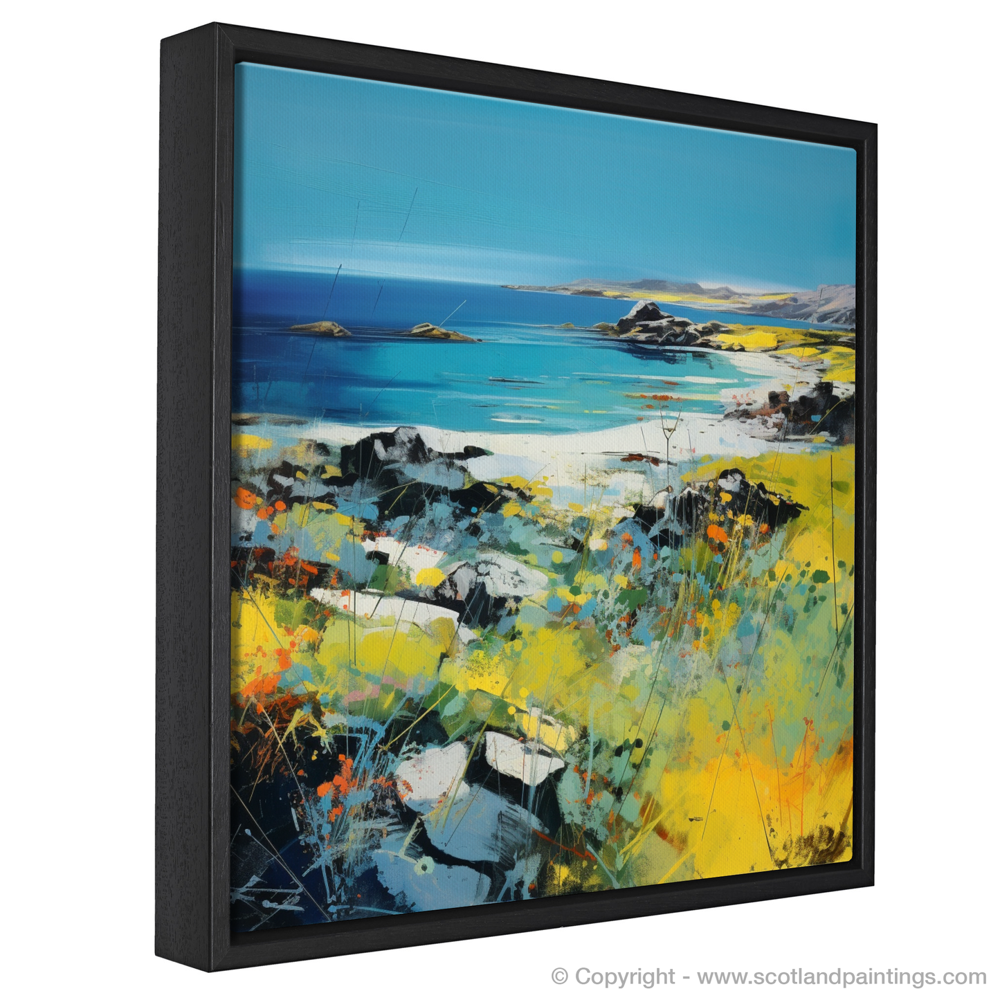 Isle of Colonsay Abstraction: A Scottish Summer Reverie